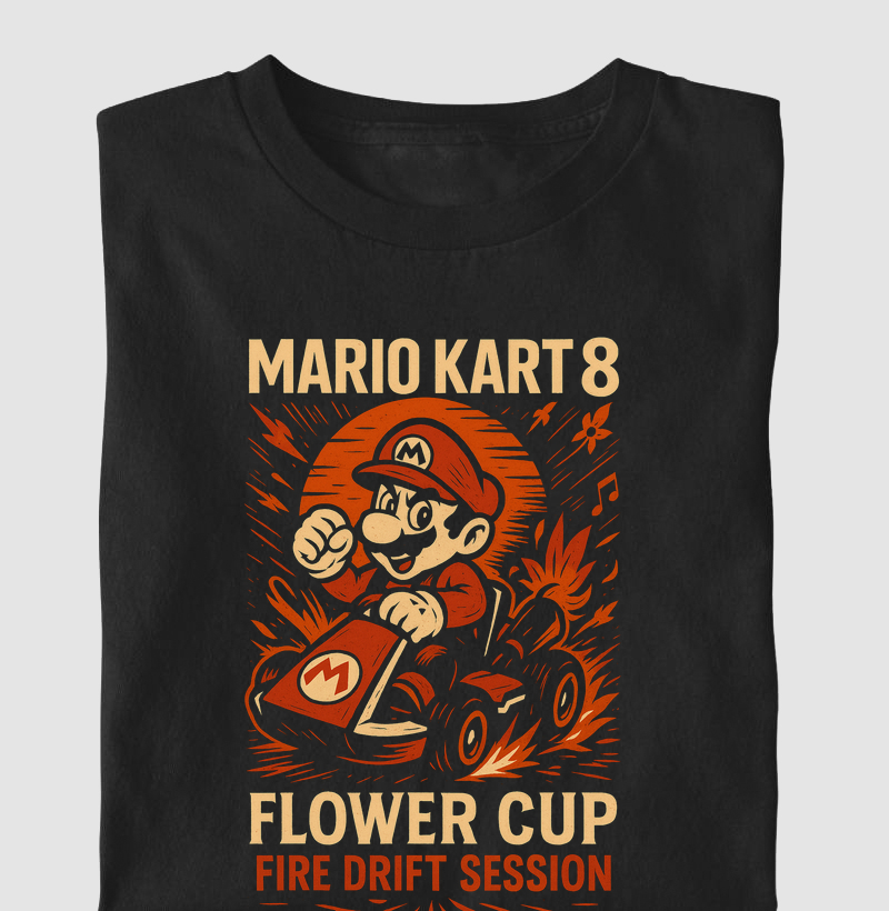 Mario Flower Cup Mario Kart Rock Collection
