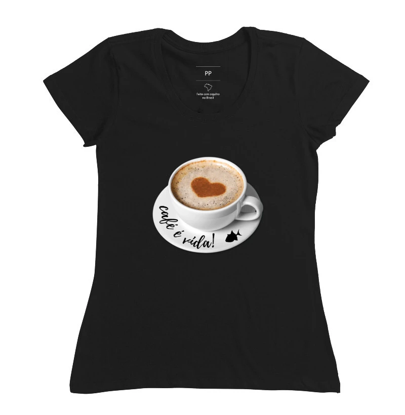 Café é vida xícara - Feminina - #27483