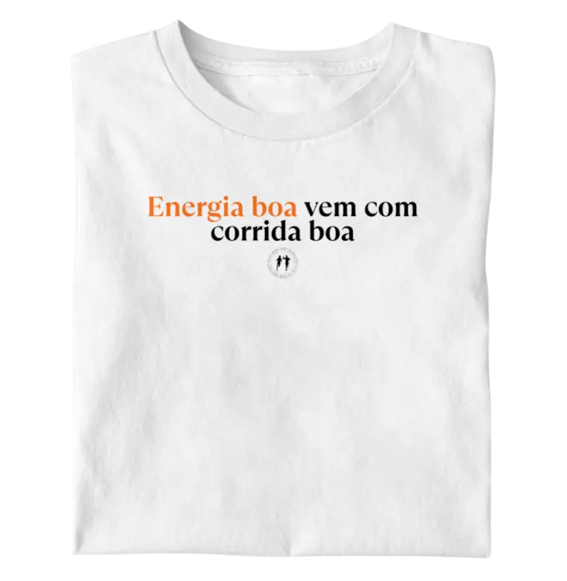 Energia boa vem com corrida boa