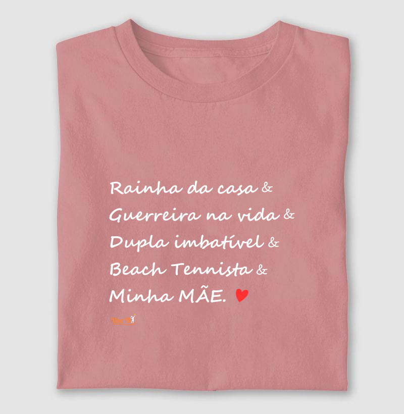 Minha mãe Beach Tennista