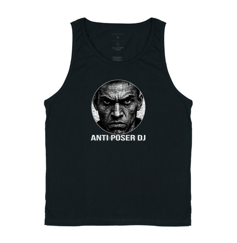 Camiseta Anti Poser DJ