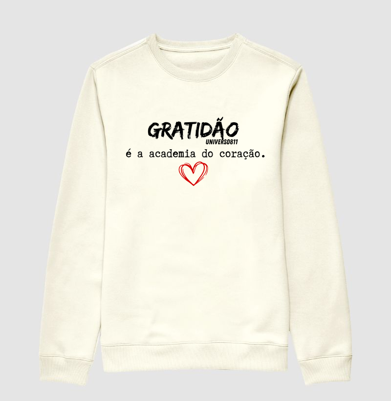 MOLETOM - GRATIDÃO