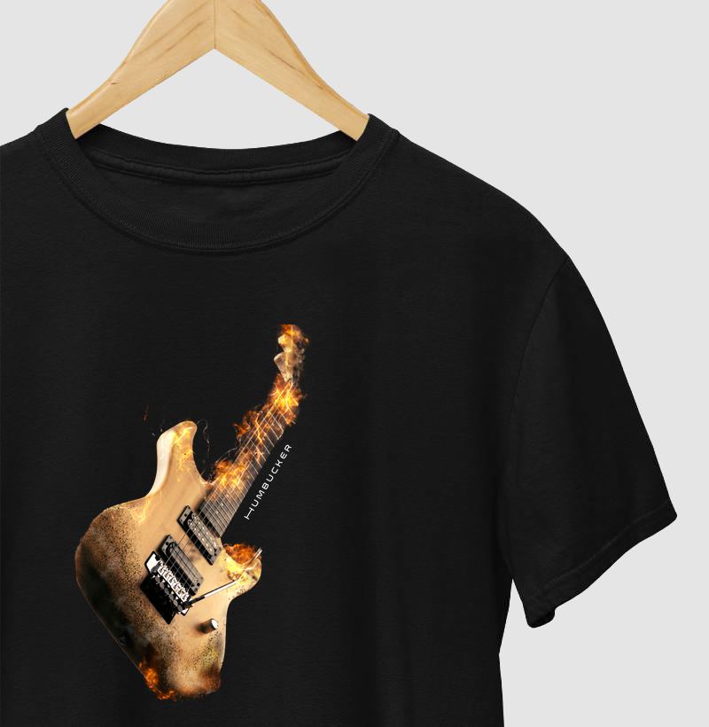 Guitarra em chama