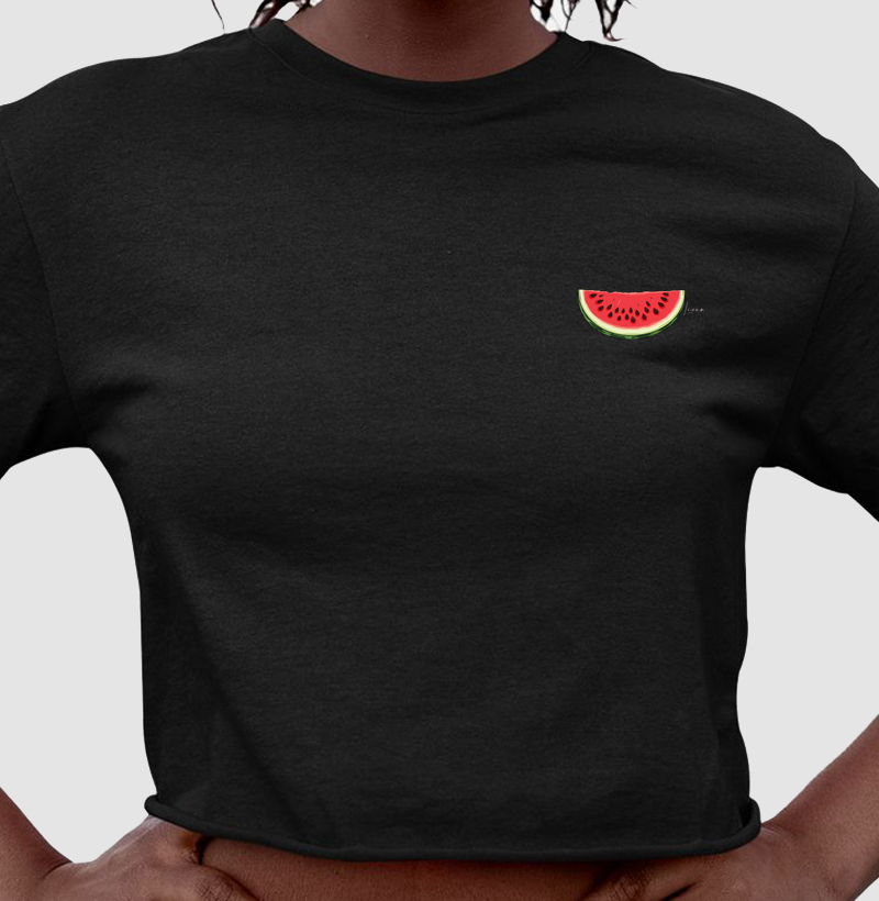 cropped coleção fresh - melancia