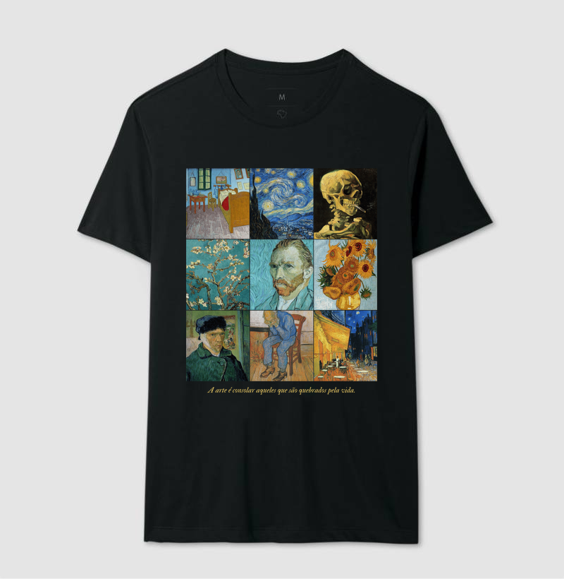 Camiseta Van Gogh Artes