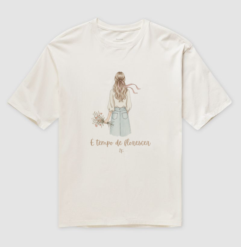 É tempo de florescer