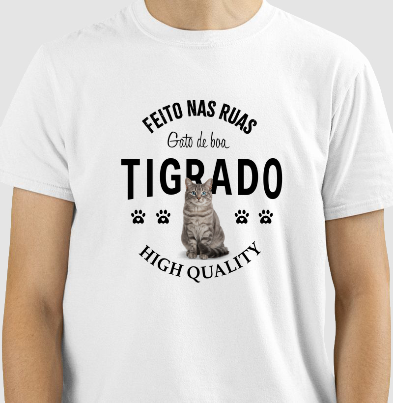 Um Gato Tigrado para chamar de seu