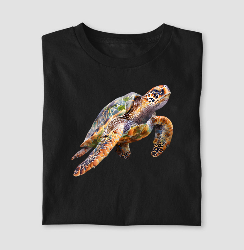 Tartaruga marinha aquarela