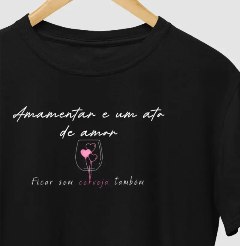 Amamentar é um ato de amor, ficar sem cerveja também.