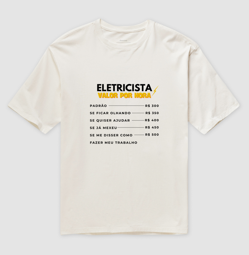 Camiseta Valorize o Eletricista