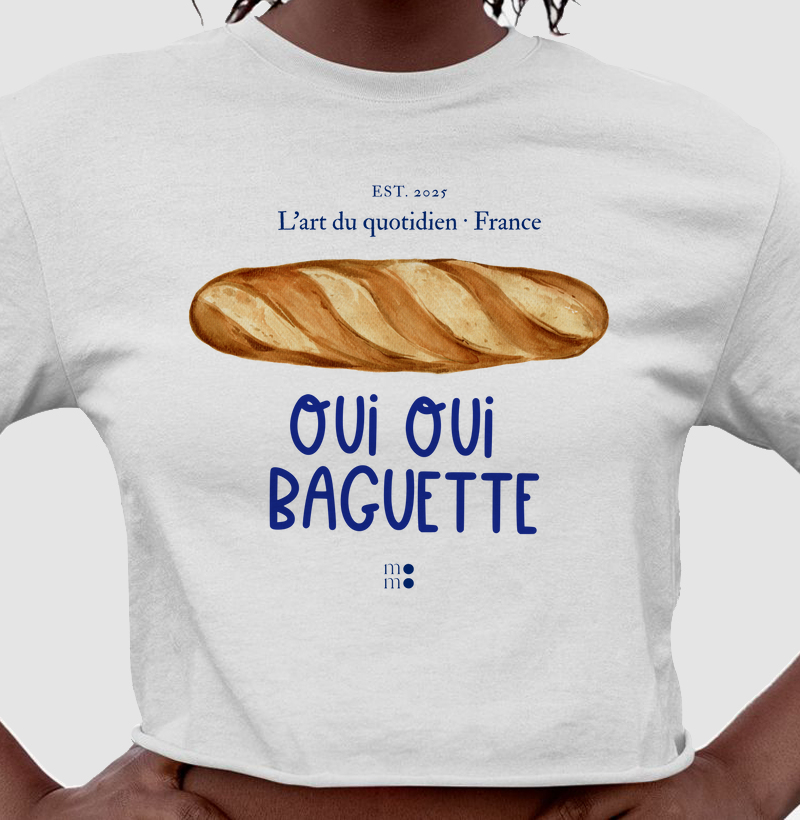 Oui Oui Baguette Cropped
