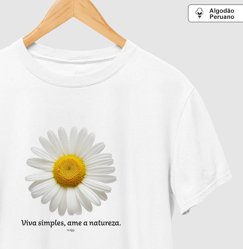 Viva simples, ame a natureza