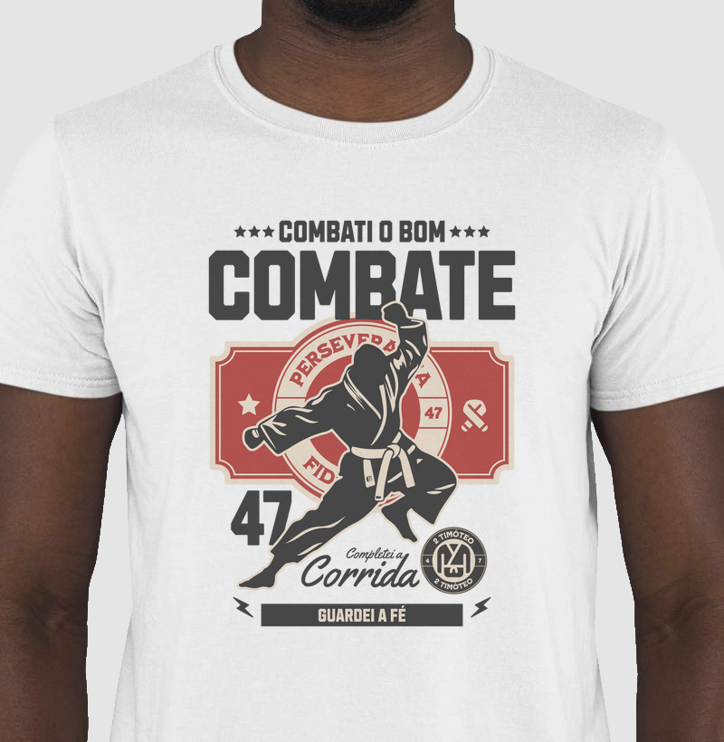 Camiseta - Bom Combate (Lutador)
