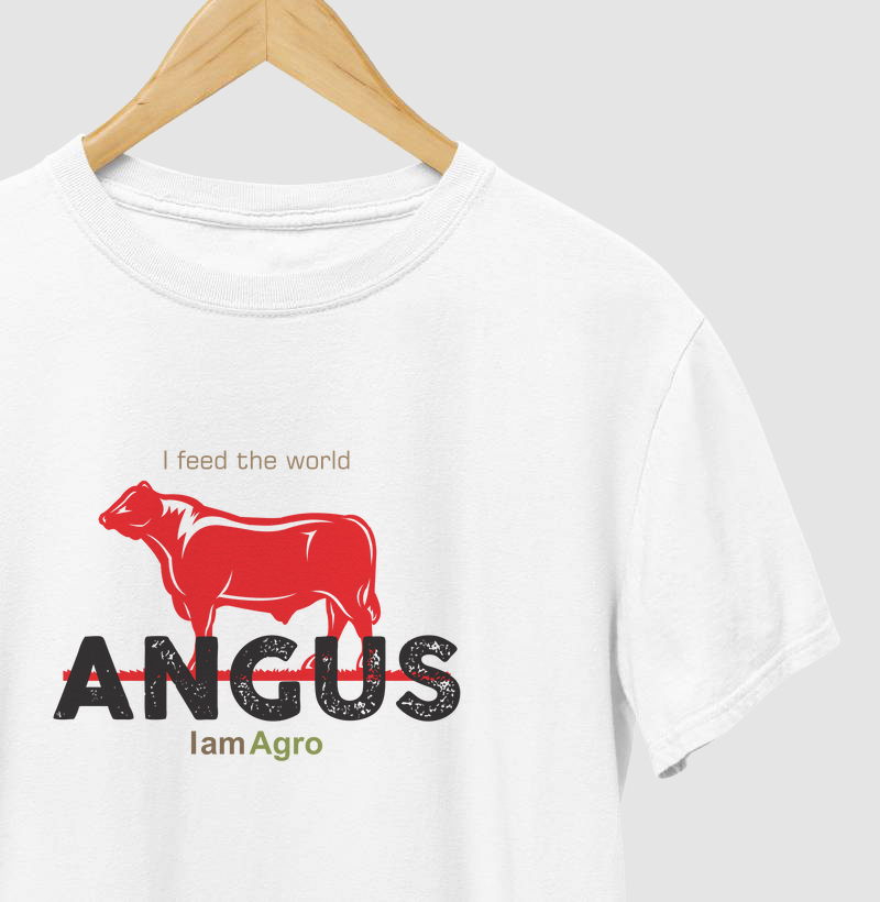 Camiseta Angus pecuária