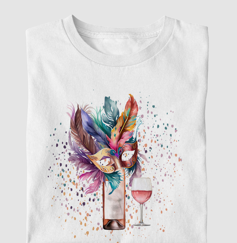 Camiseta Bloco do Rosé