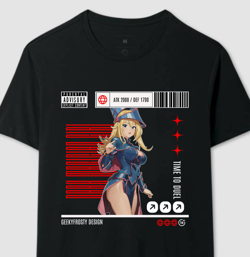 Camiseta Feiticeira Negra  – Edição Mística