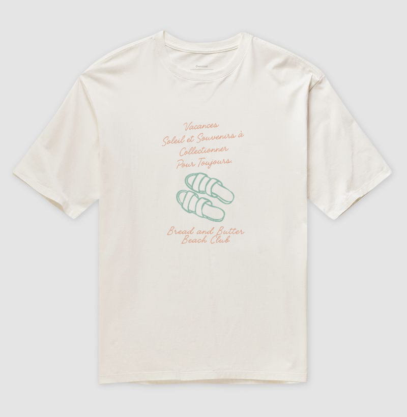 Camiseta Oversized Flip-Flop