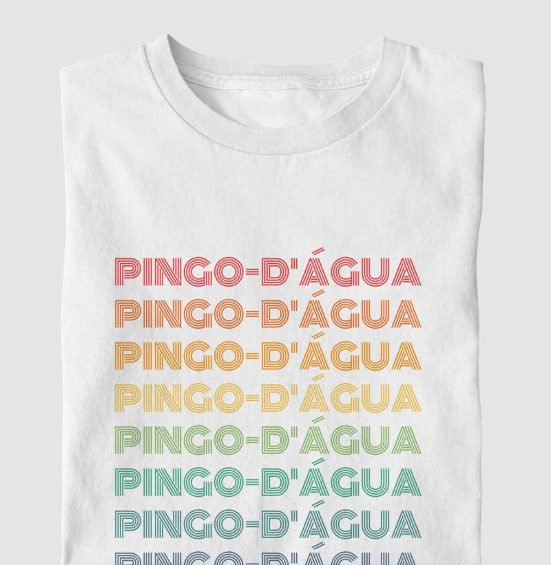 Pingo-d'Água Letreiro Retrô