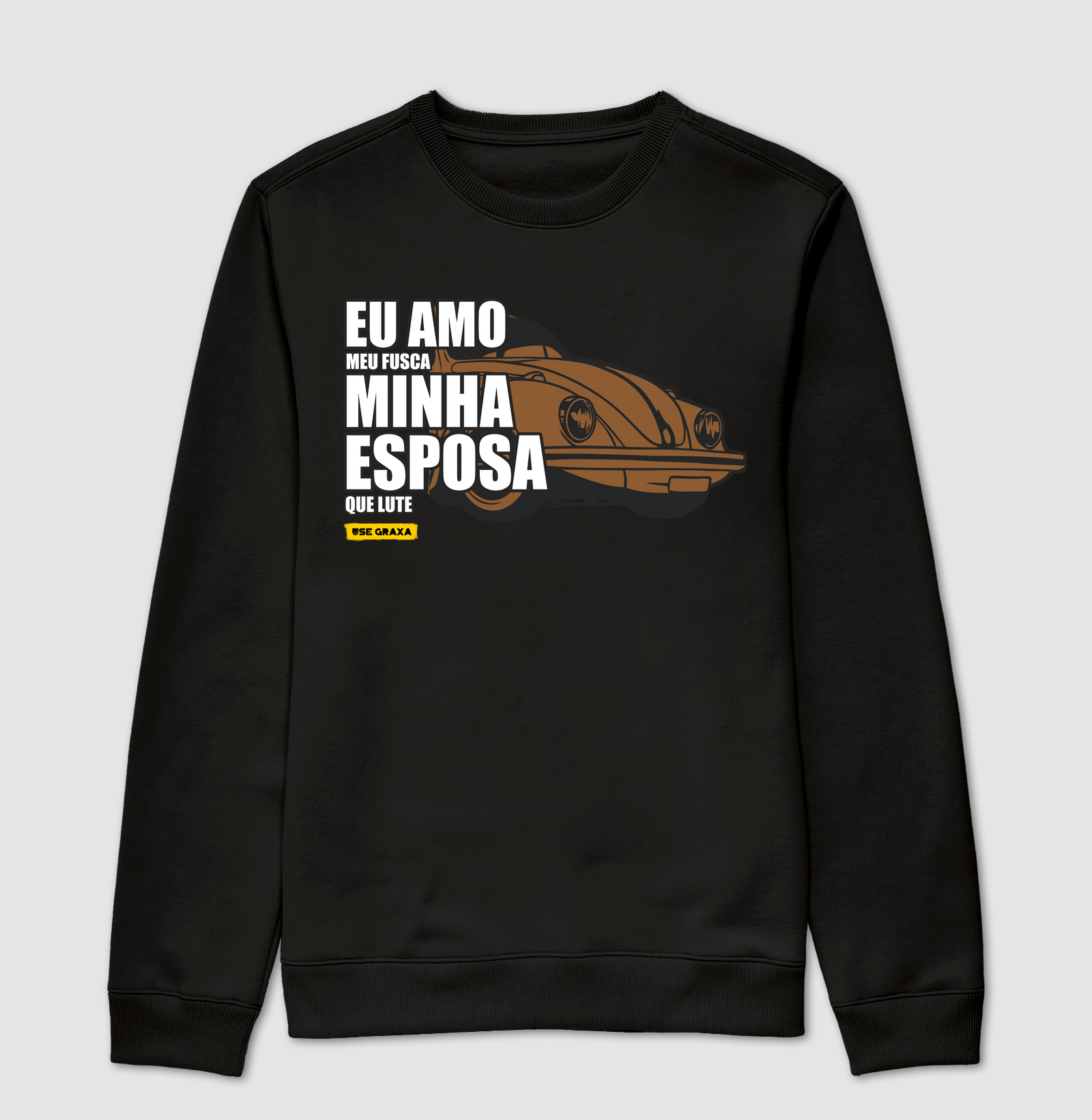 Eu Amo Minha Esposa Fusca Marrom