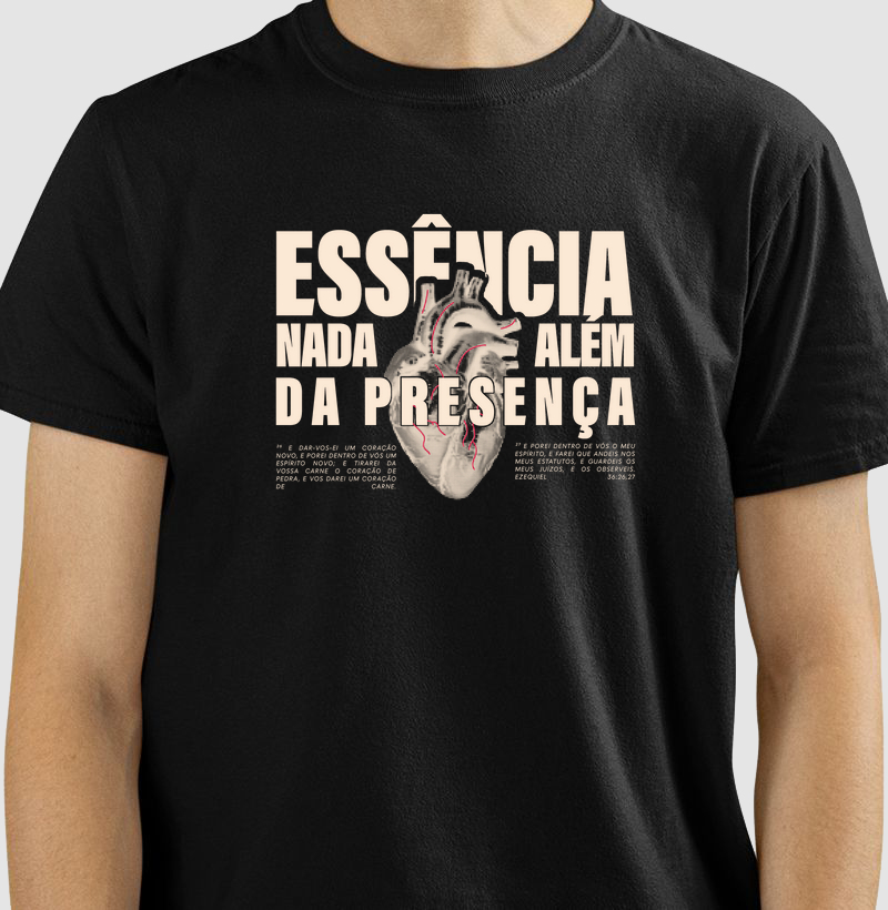 CAMISA BÁSICA NADA ALÉM DA PRESENÇA