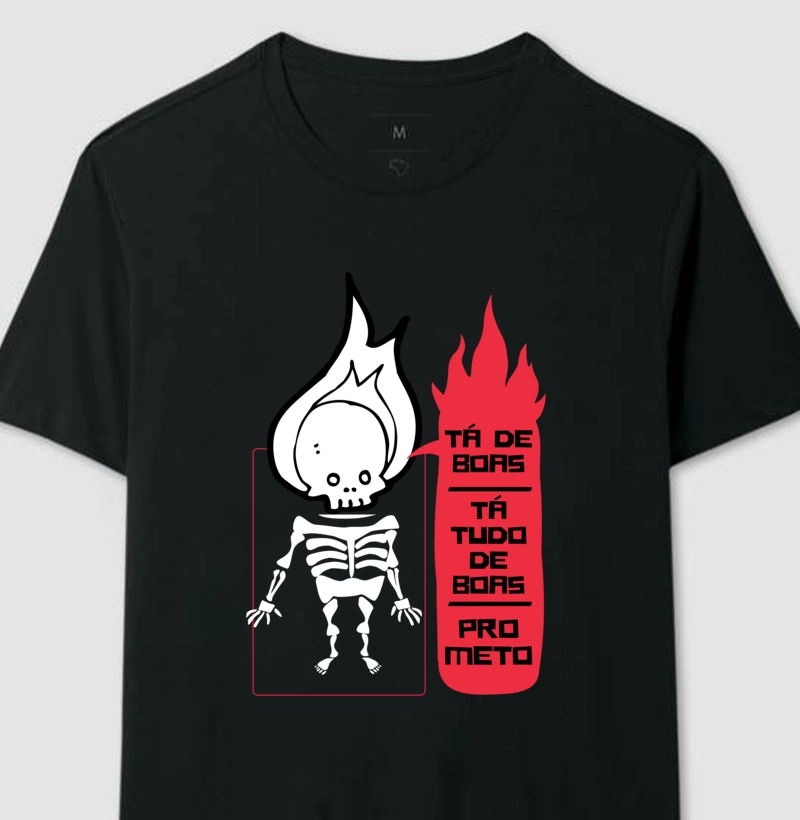 Camiseta De boas