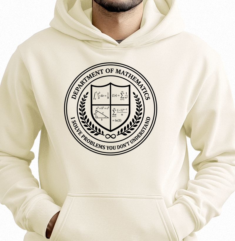 Moletom "The Math Truth" – Departamento de Matemática