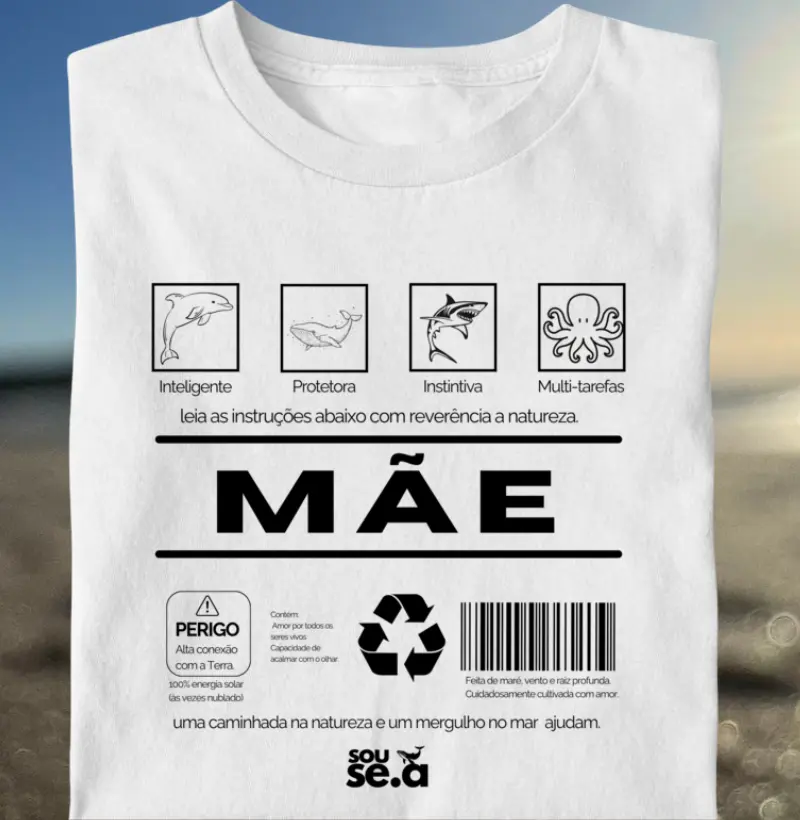 Rótulo Mãe natureza