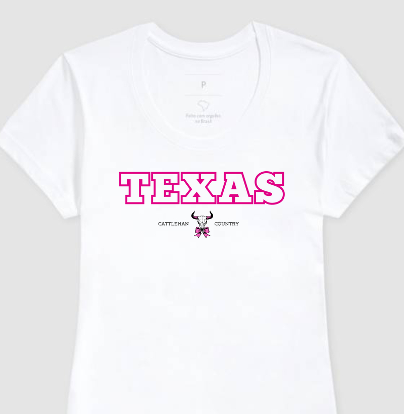 Camiseta TEXAS feminina
