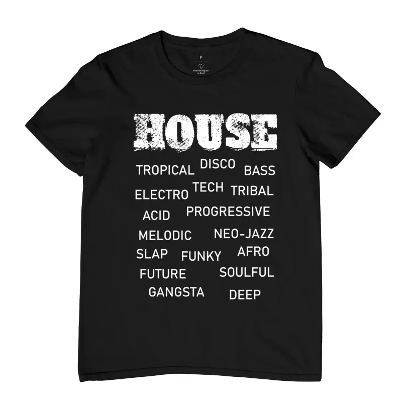 Camiseta HOUSE SUBGÊNEROS