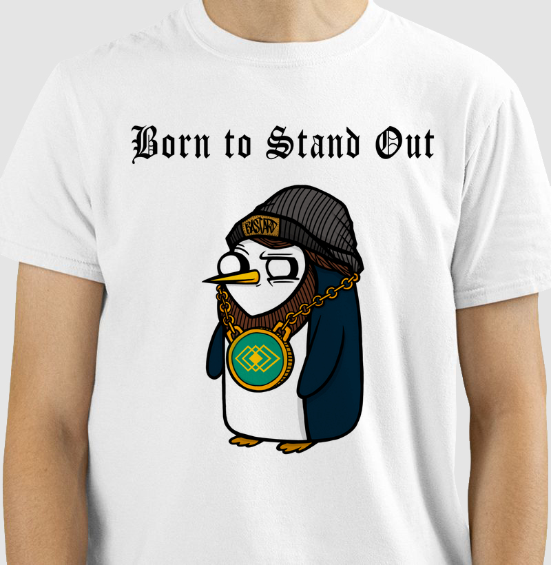 Camiseta modelo - Pinguim
