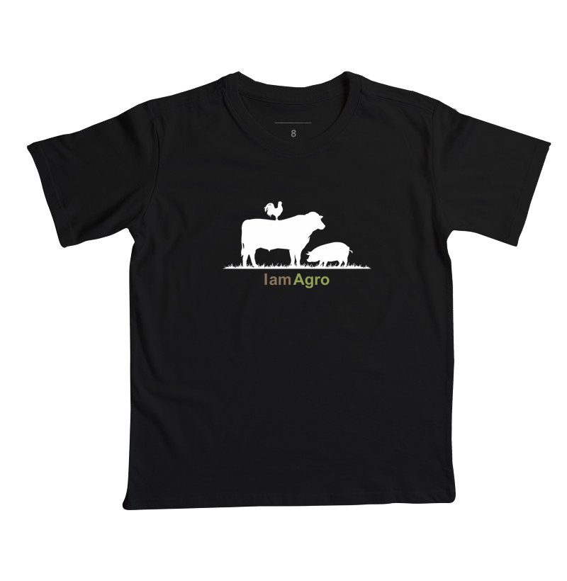Camiseta Boi, Galo e Porco 