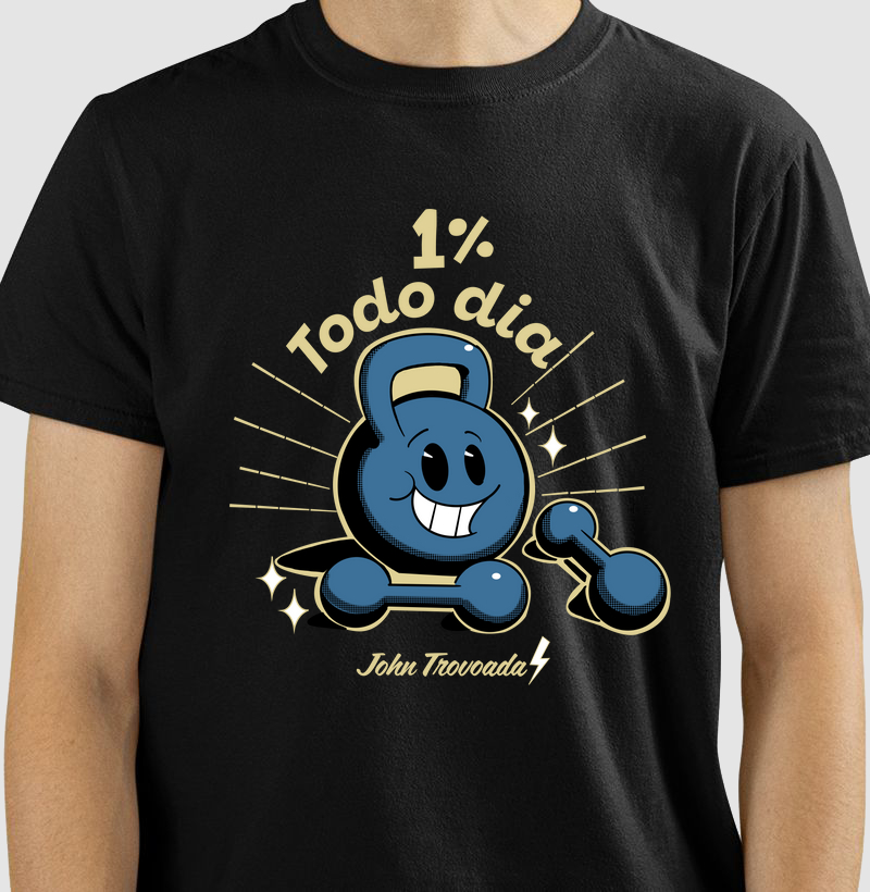 Camiseta 1% todo dia 