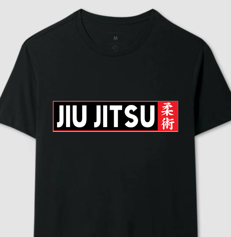 Camiseta Jiu Jitsu - Japonês- Qualidade Reserva