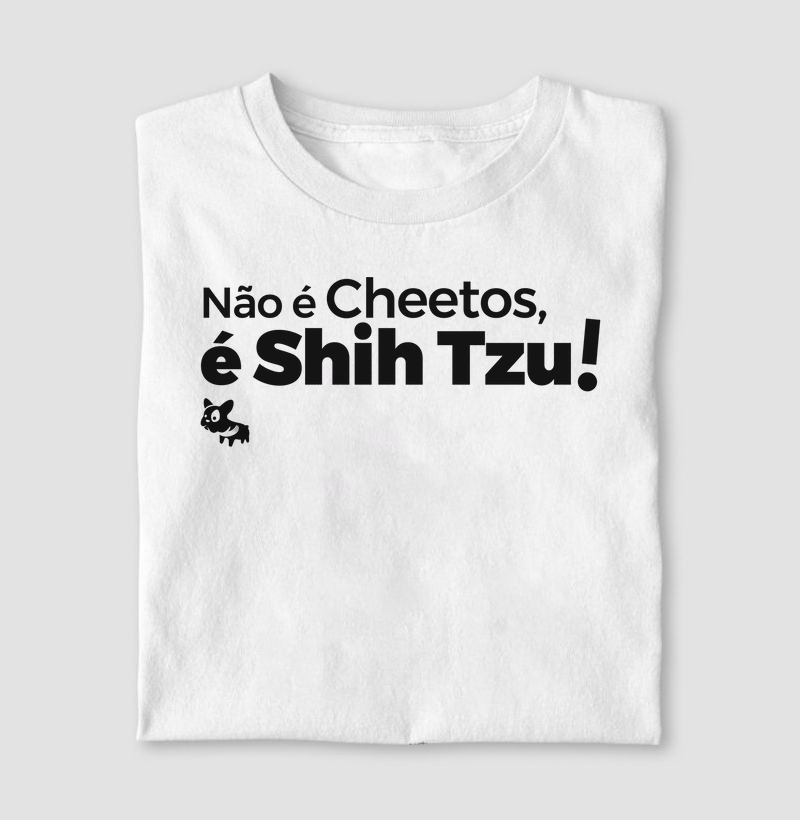 Camiseta Não É Cheetos