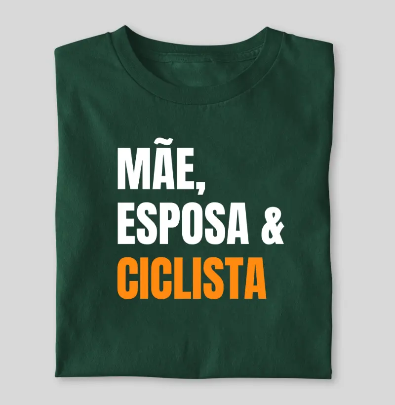 Mãe, esposa e ciclista
