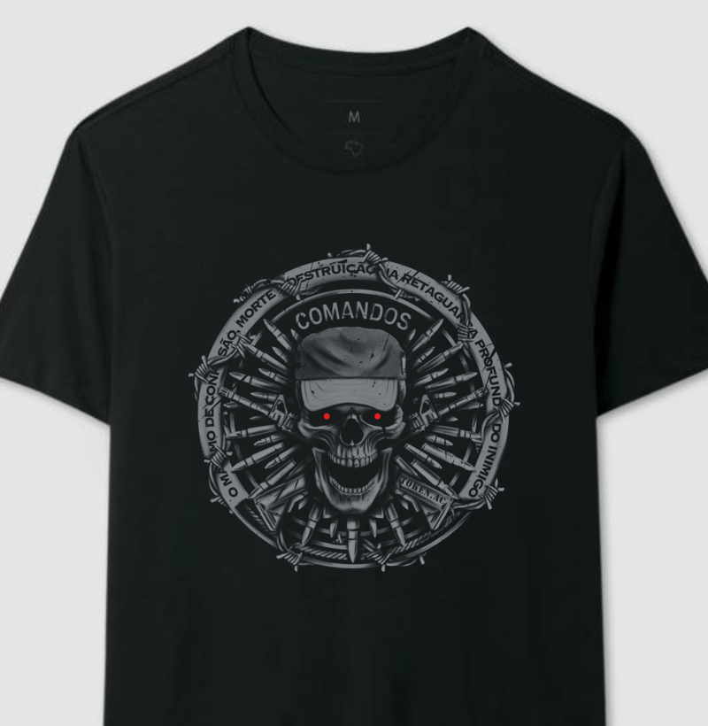 CAMISETA COMANDOS
