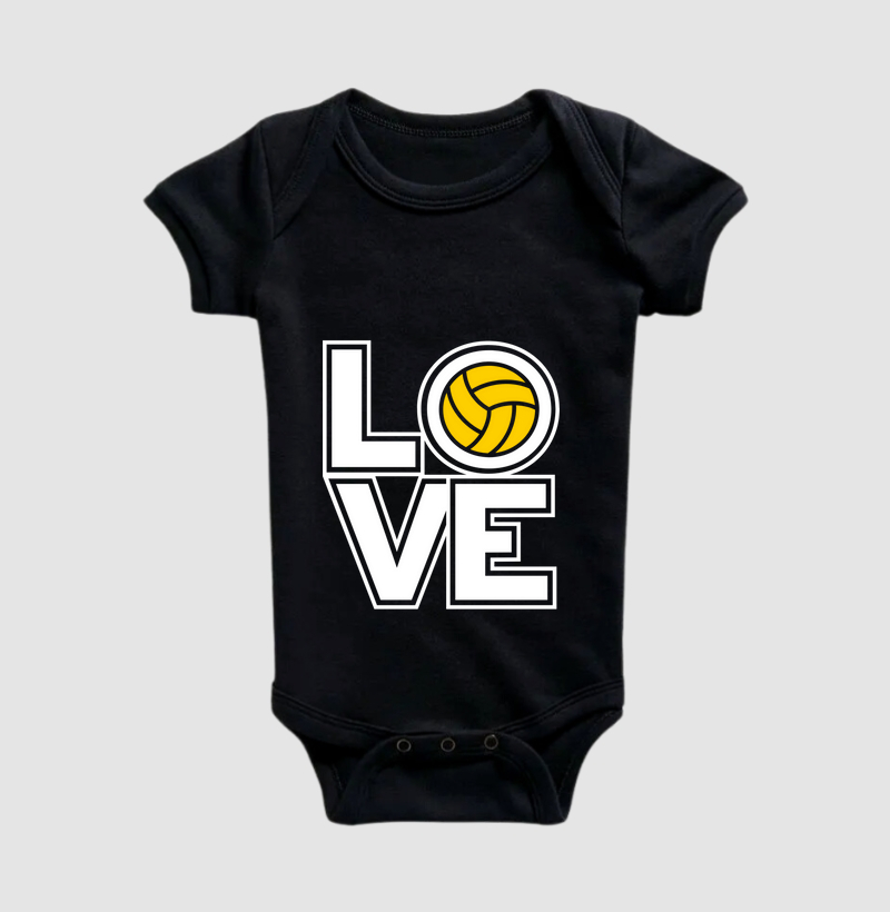 Estampa Love Vôlei de Praia