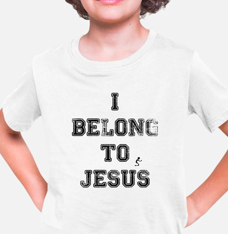 Camiseta Infantil I Belong to Jesus 