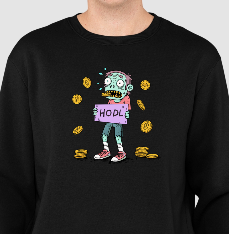 Camiseta Crypto HODL — Estilo e Estampa Premium