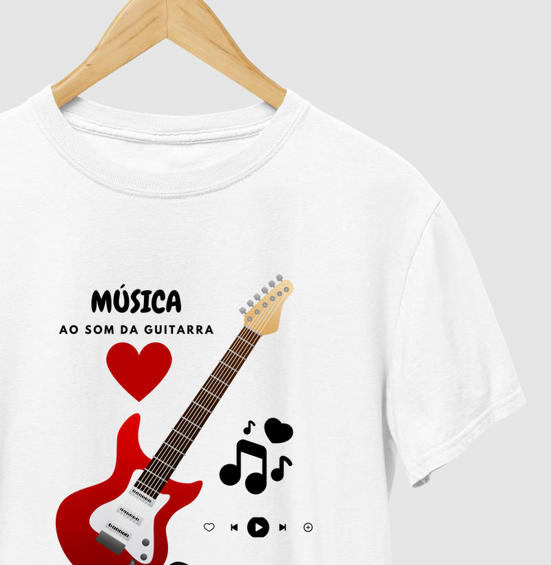 Camiseta Amor guitarra 