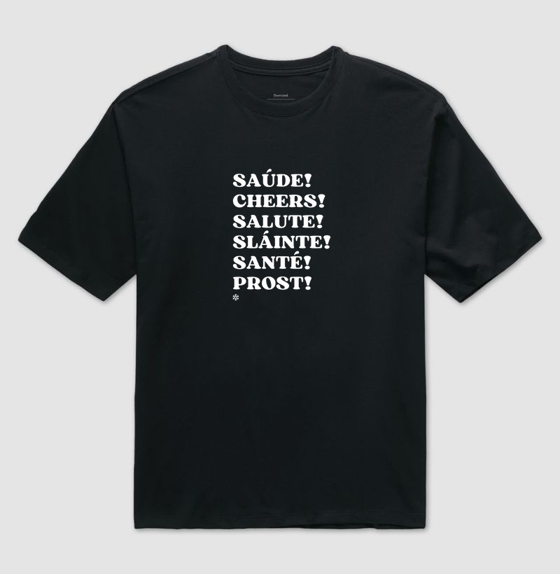 Camiseta Oversized Saúde