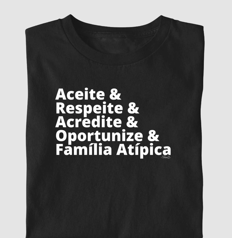 Aceite, respeite, acredite e oportunize