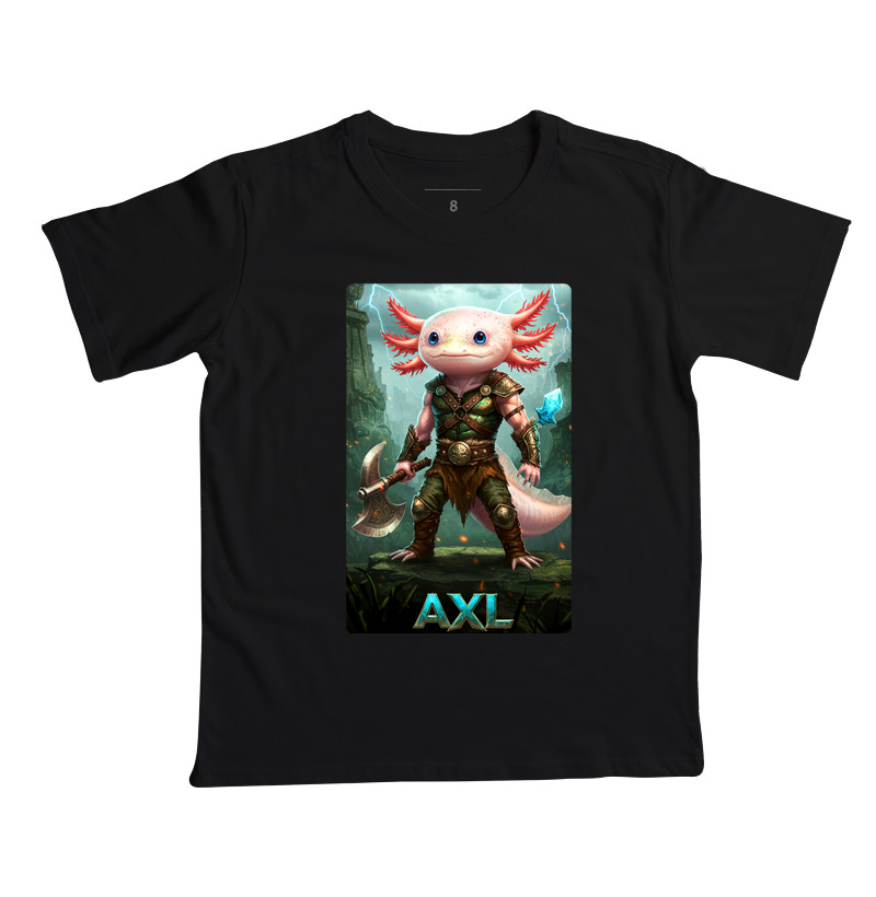 Camiseta Infantil - AXL, o Bárbaro (01)