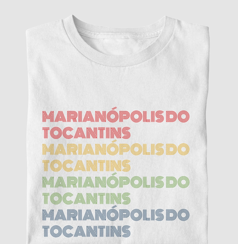 Marianópolis do Tocantins Letreiro Retrô