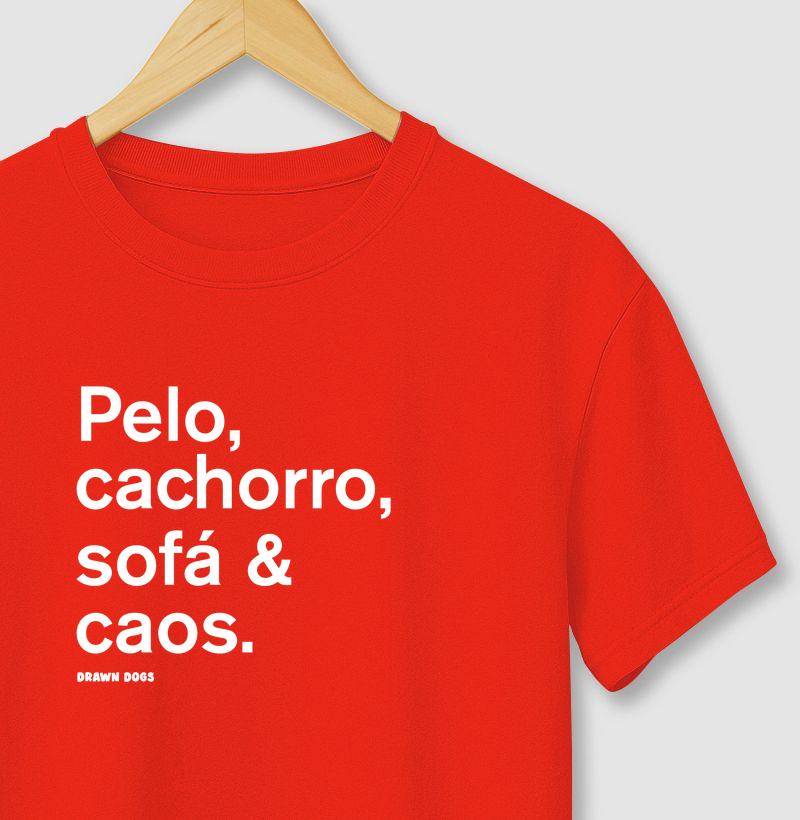 Pelo, cachorro, sofá & caos