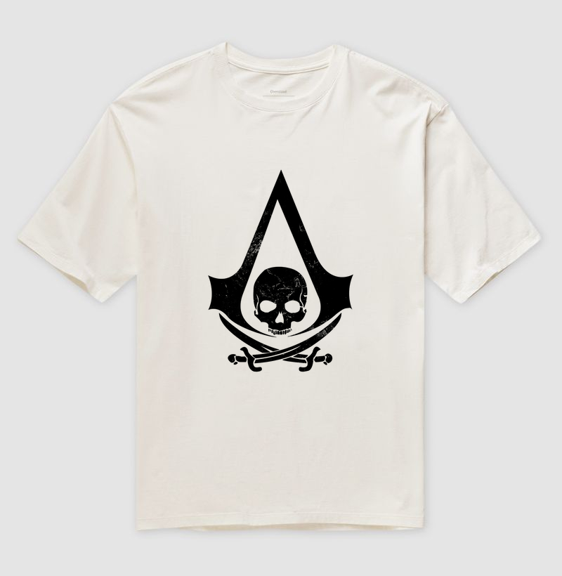 Oversized Emblema Assassin's Creed IV (V. Black)