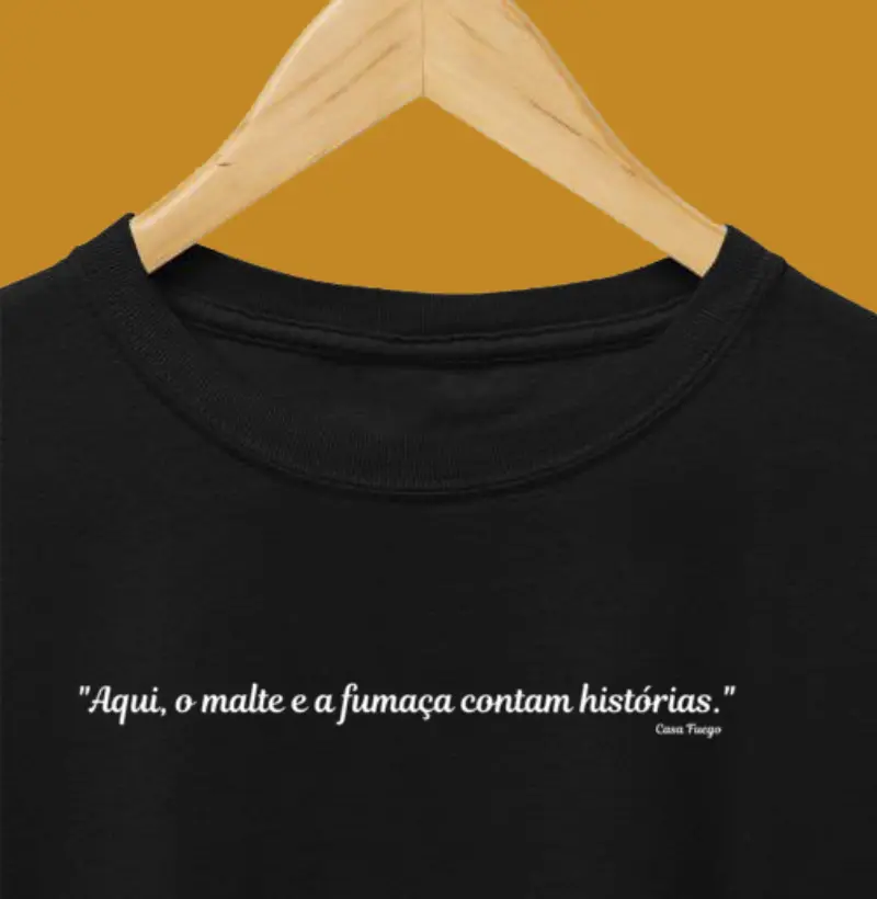 Aqui o malte e a fumaça contam histórias 