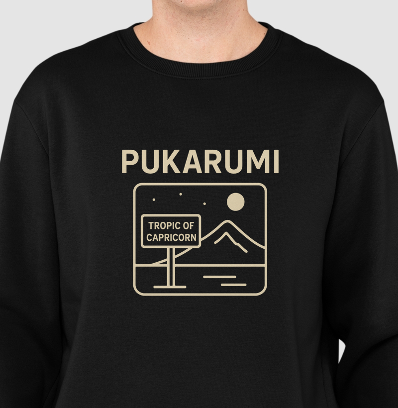 Suéter Moletom Unissex Capricorn Pukarumi