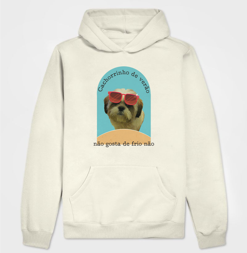 Moletom Shih Tzu Cachorrinho de Verão