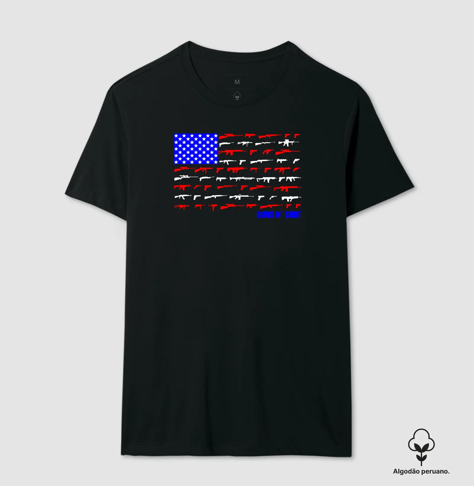 Bandeira USA Guns